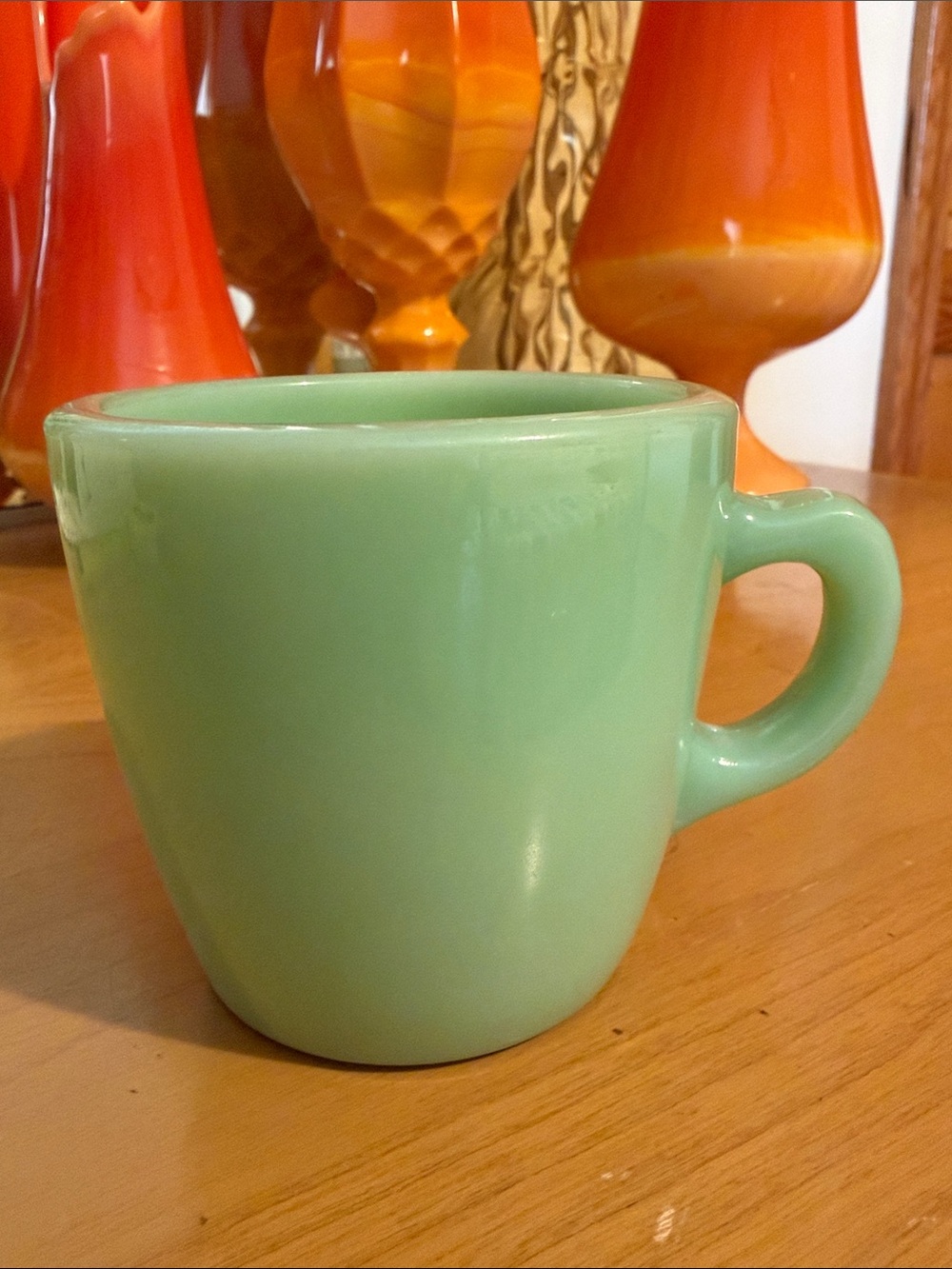 Vintage 1950’s Jadeite Fire King mug G215